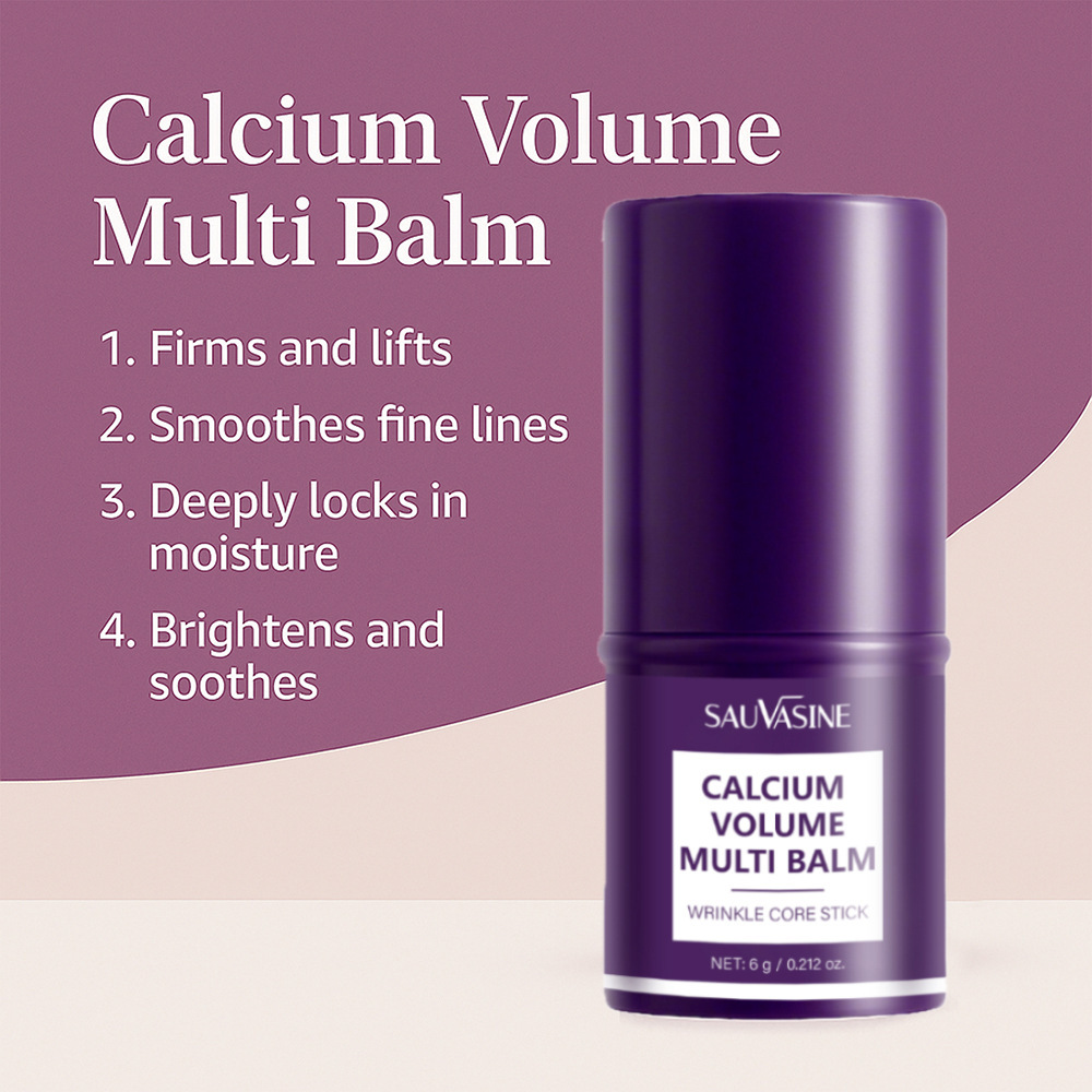 Calcium Multi Function Moisturizing Stick For Makeup Prep Daily Skin Nourishing Care 6g