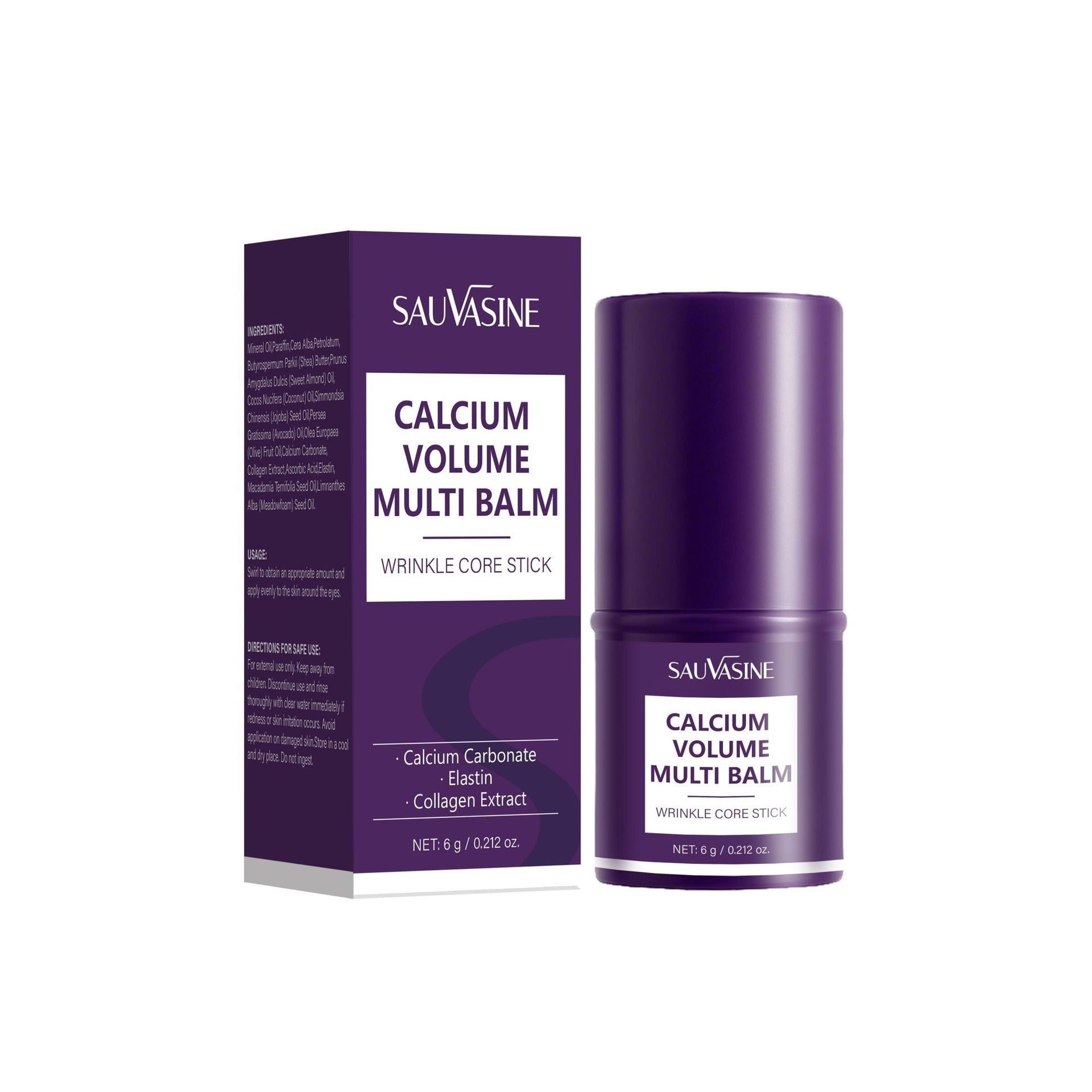 Calcium Multi Function Moisturizing Stick For Makeup Prep Daily Skin Nourishing Care 6g