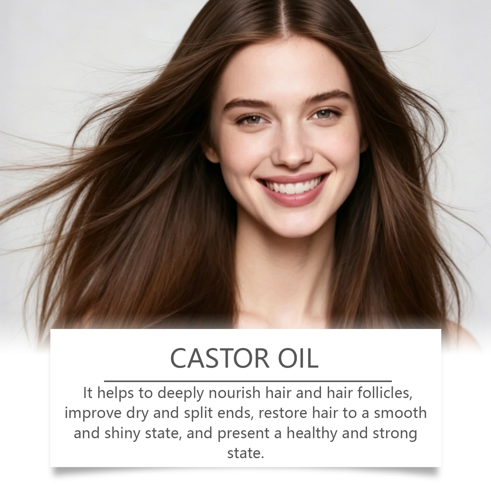 Multi Effect Combined Hair Care Oil Mild Ingredients Moisturize Lock Water Light Soft Smooth Flow Protect Hair Roots Hair Ends