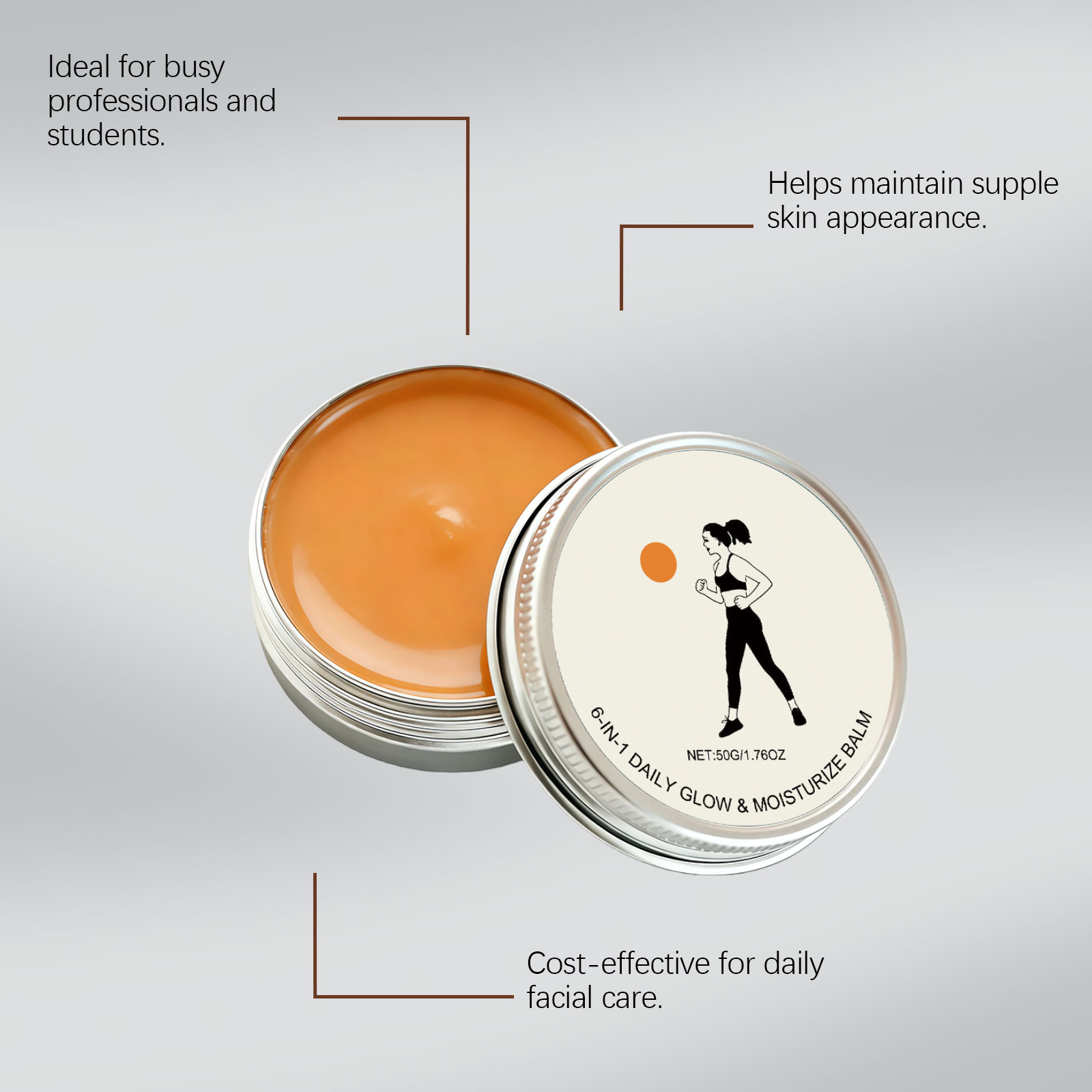 Facial Moisturizing Ointment Mild Hydrating Fragrant Nourishing Hydration Formula Used For Daily Face Skin Care