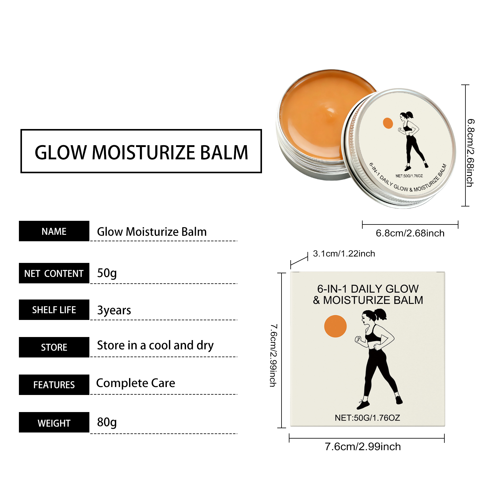 Facial Moisturizing Ointment Mild Hydrating Fragrant Nourishing Hydration Formula Used For Daily Face Skin Care