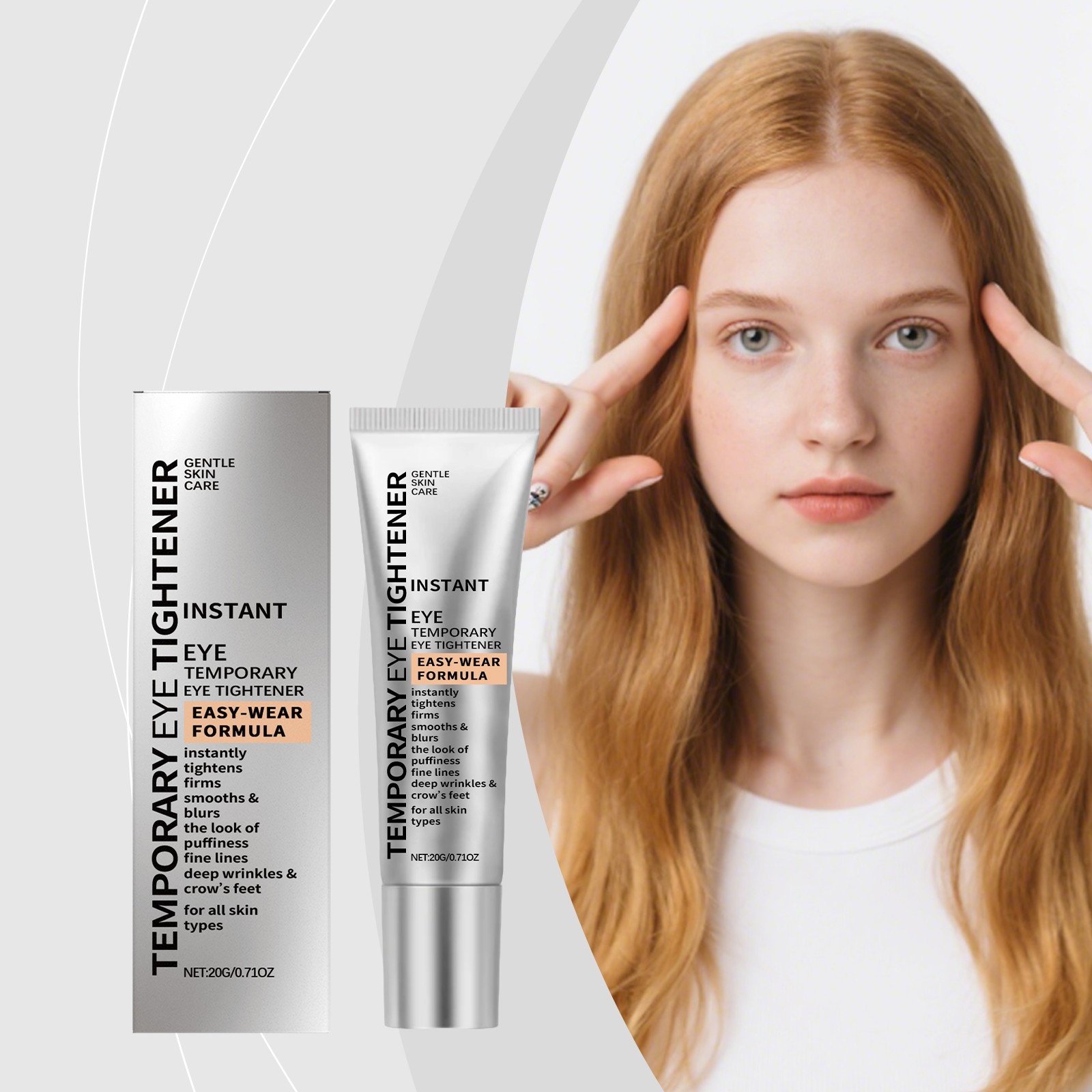 Moisturizing Eye Cream Mild Care Hydrating Nourishing Elastic Smooth Daily Eye Skin Massage Care Lotion