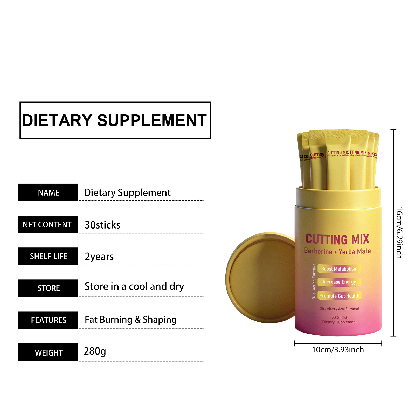 Body Care Dietary Supplement Mild Ingredients Rich In Dietary Fiber Daily Intake Keep Slim Figure
