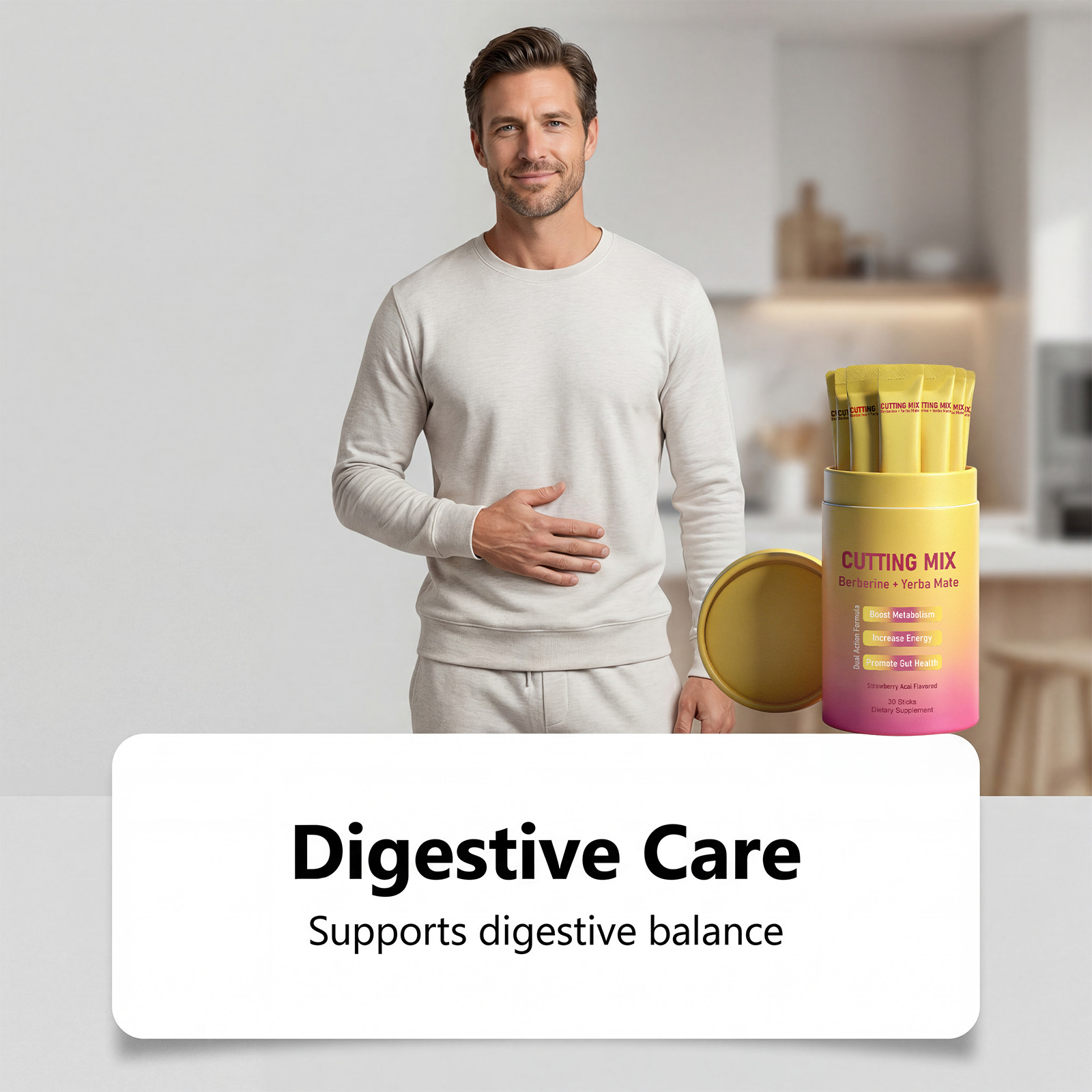 Body Care Dietary Supplement Mild Ingredients Rich In Dietary Fiber Daily Intake Keep Slim Figure