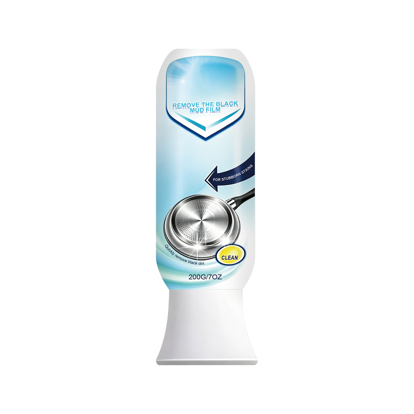Cookware Cleaner Powerful Stain Remover Brightening Tool For All Pots Tough Burnt Grime Dirt