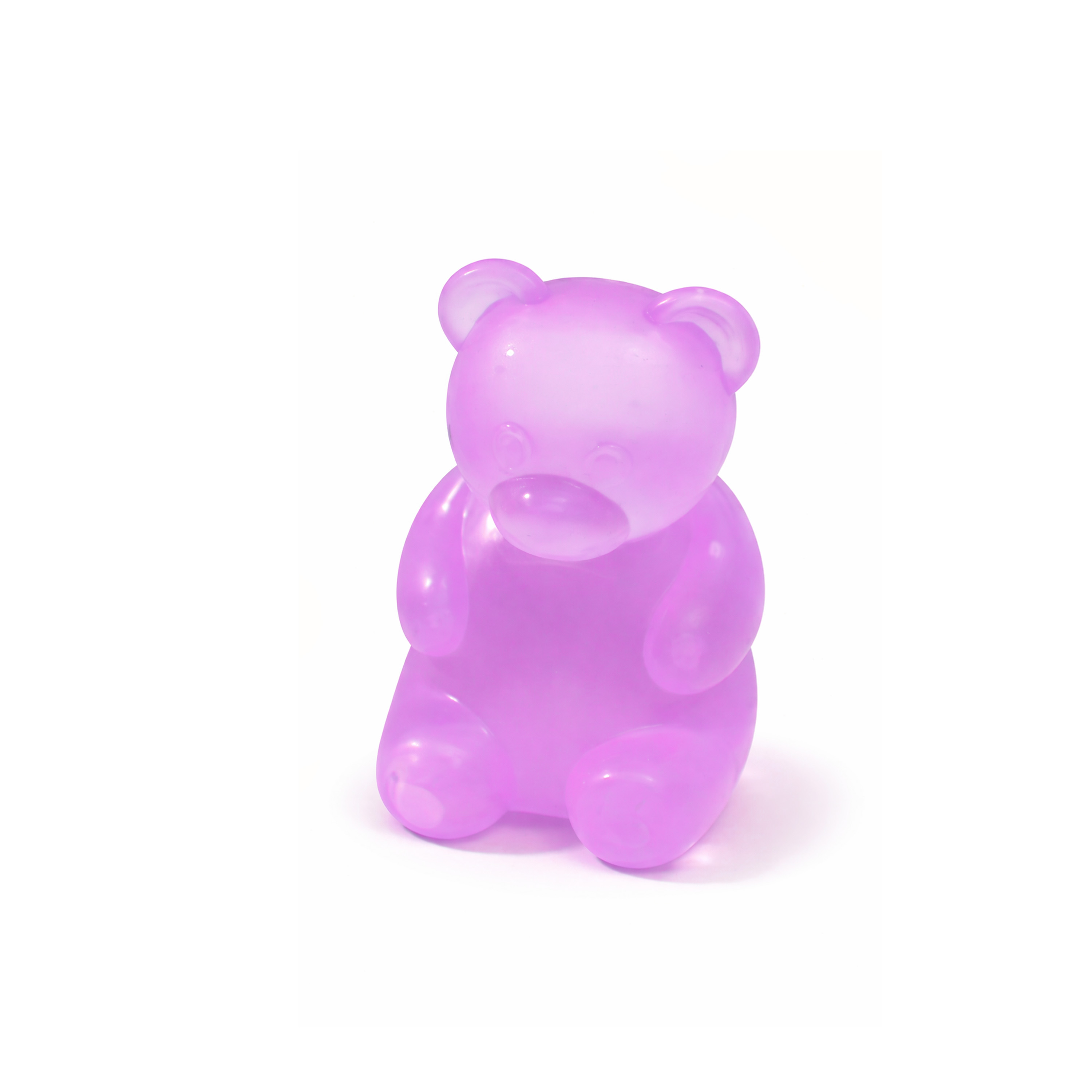 (Blue) Bear Squishy Toy Blue Soft Stress Relief Hand Play Daily Leisure Desktop Decor Kid Adult Relax Entertainment Ornament Accessory