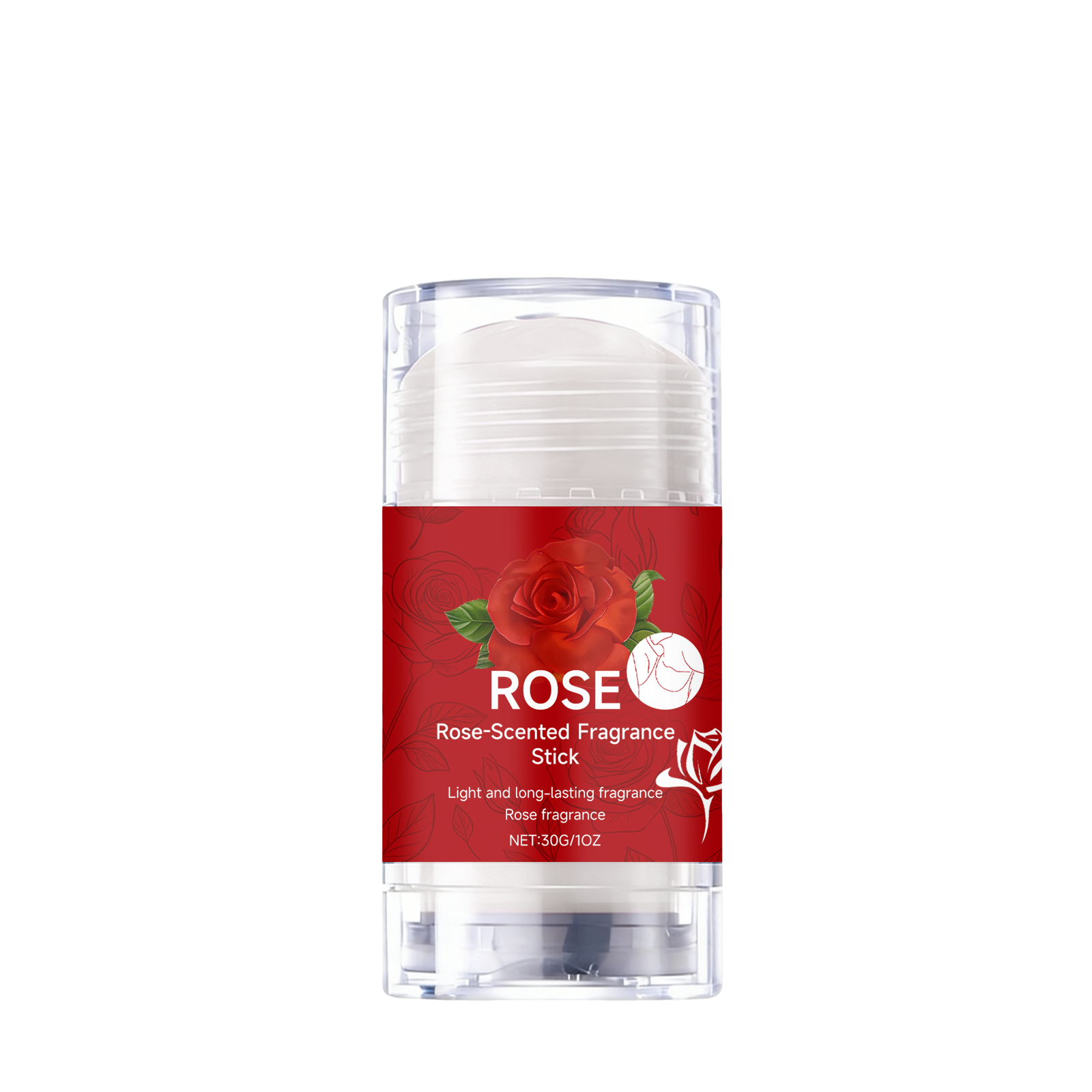 Rose Scent Stick Mild Care Underarm Soft Fresh Non Sticky Easy Spread Natural Fragrance