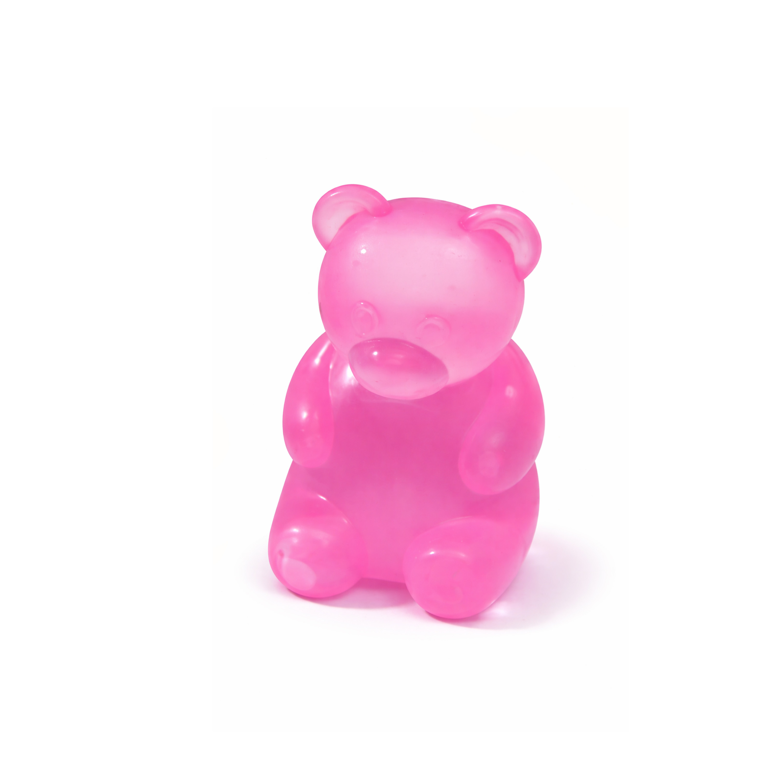 (Blue) Bear Squishy Toy Blue Soft Stress Relief Hand Play Daily Leisure Desktop Decor Kid Adult Relax Entertainment Ornament Accessory