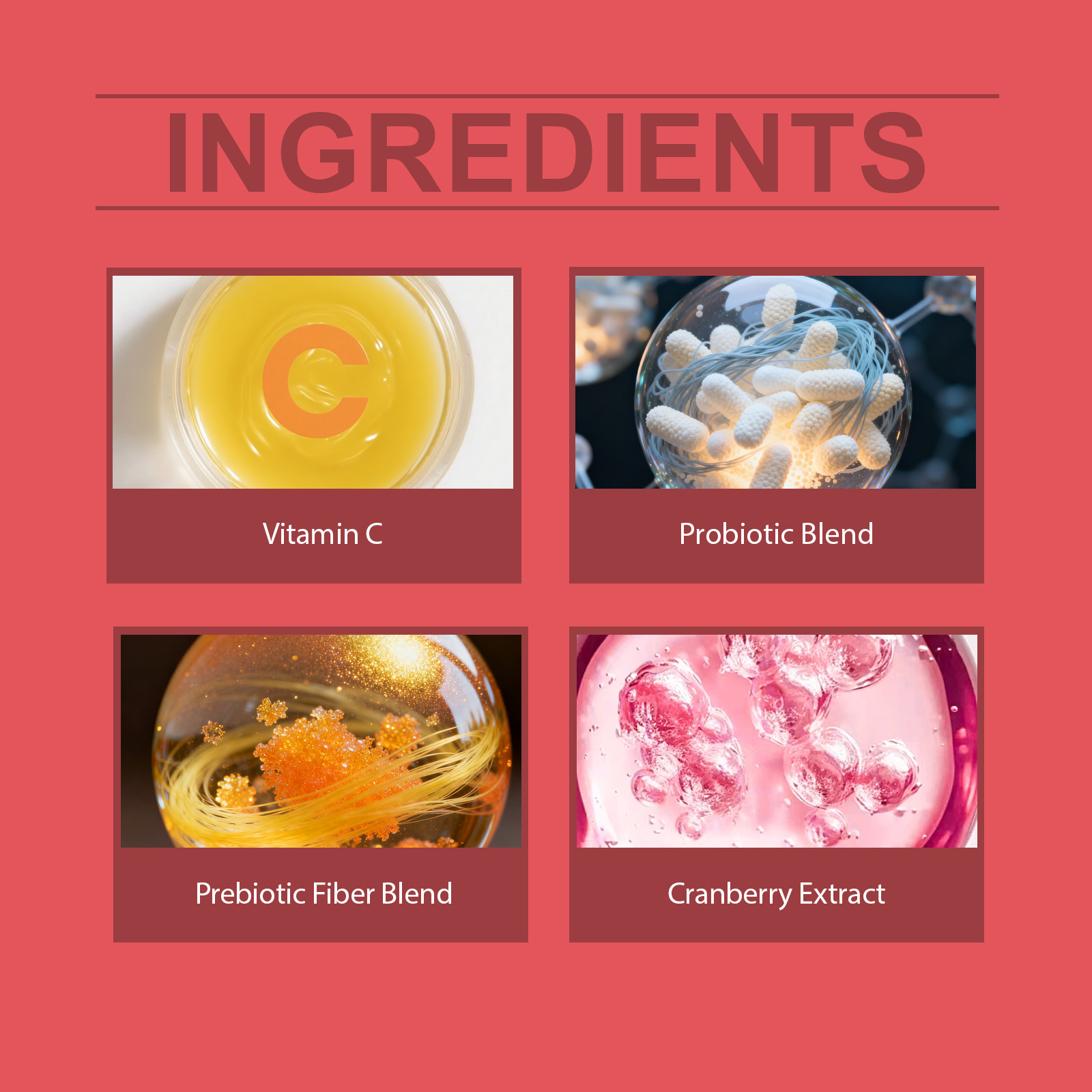 Womens Probiotic Gummy Mild Ingredients Care Body Gentle Maintenance Boost Vitality Improve Physical Condition For Daily Female Care