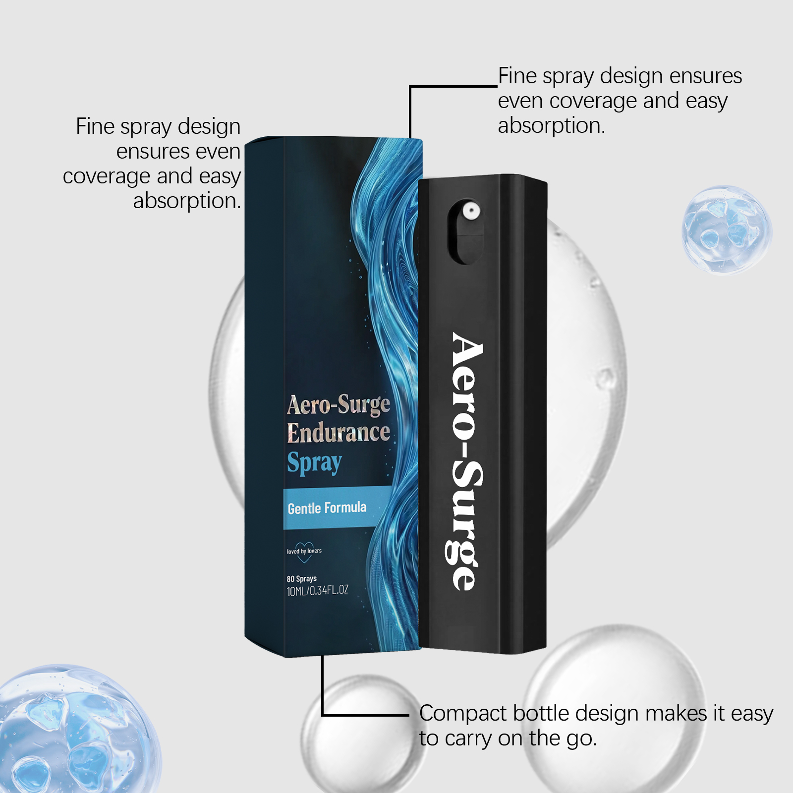 Men Care Spray Nourish Moisturize Protect Comfort Cool Non Sticky For Body Skin Care