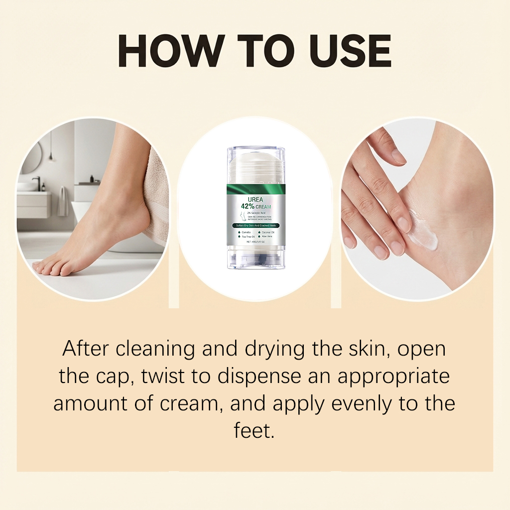 Foot Moisturizing Ointment Autumn Winter Nourishing Soft Smooth Delicate Comfortable Light Hydrate Care Heel Skin Surface Layer