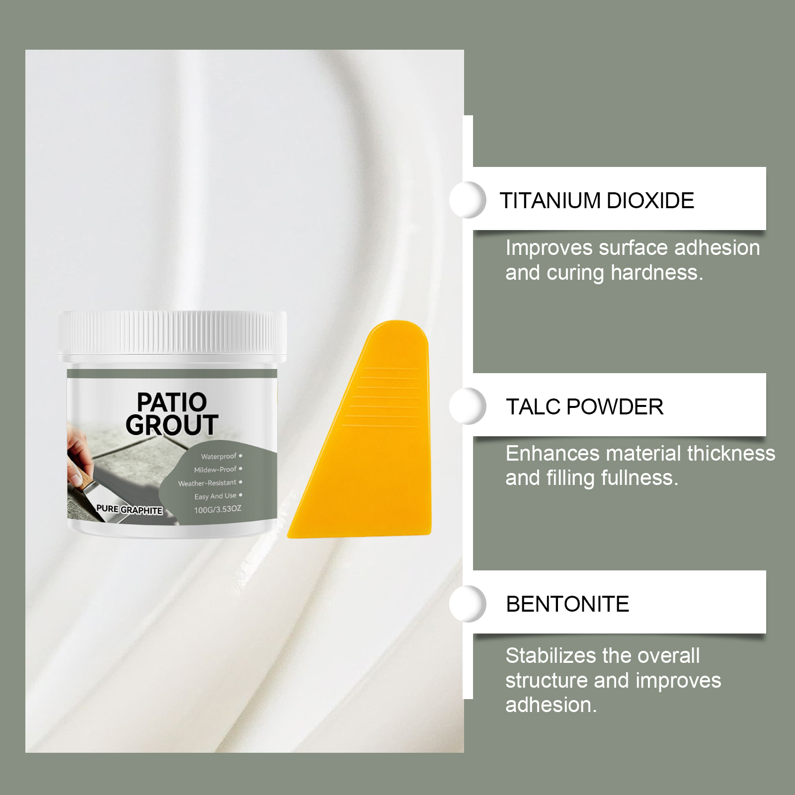 Dark Gray Tile Grout Waterproof Mildewproof Beautiful Repair Bathroom Kitchen Tile Floor Gap Filler