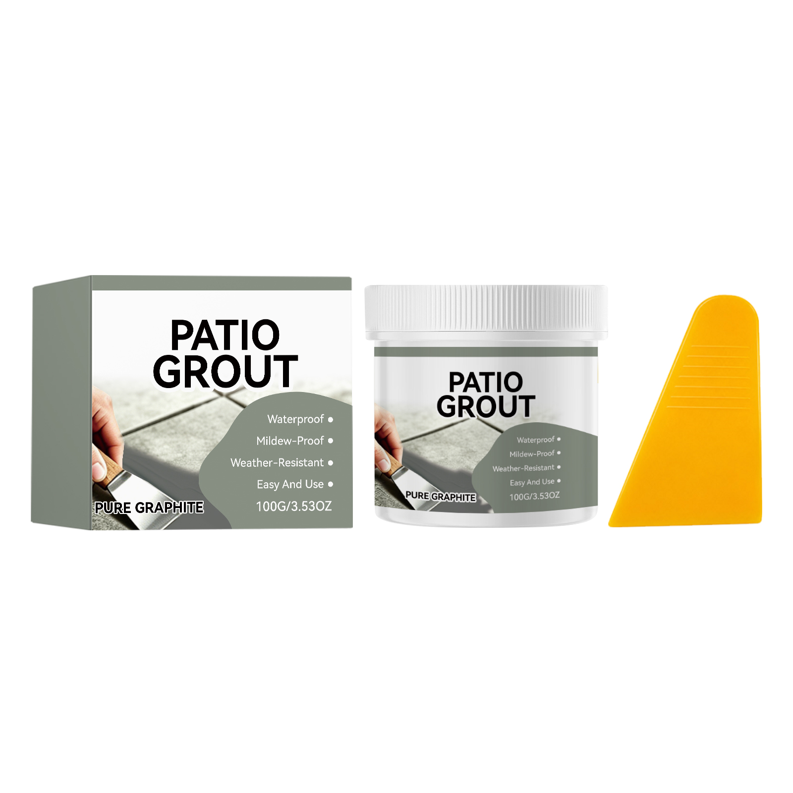 Dark Gray Tile Grout Waterproof Mildewproof Beautiful Repair Bathroom Kitchen Tile Floor Gap Filler