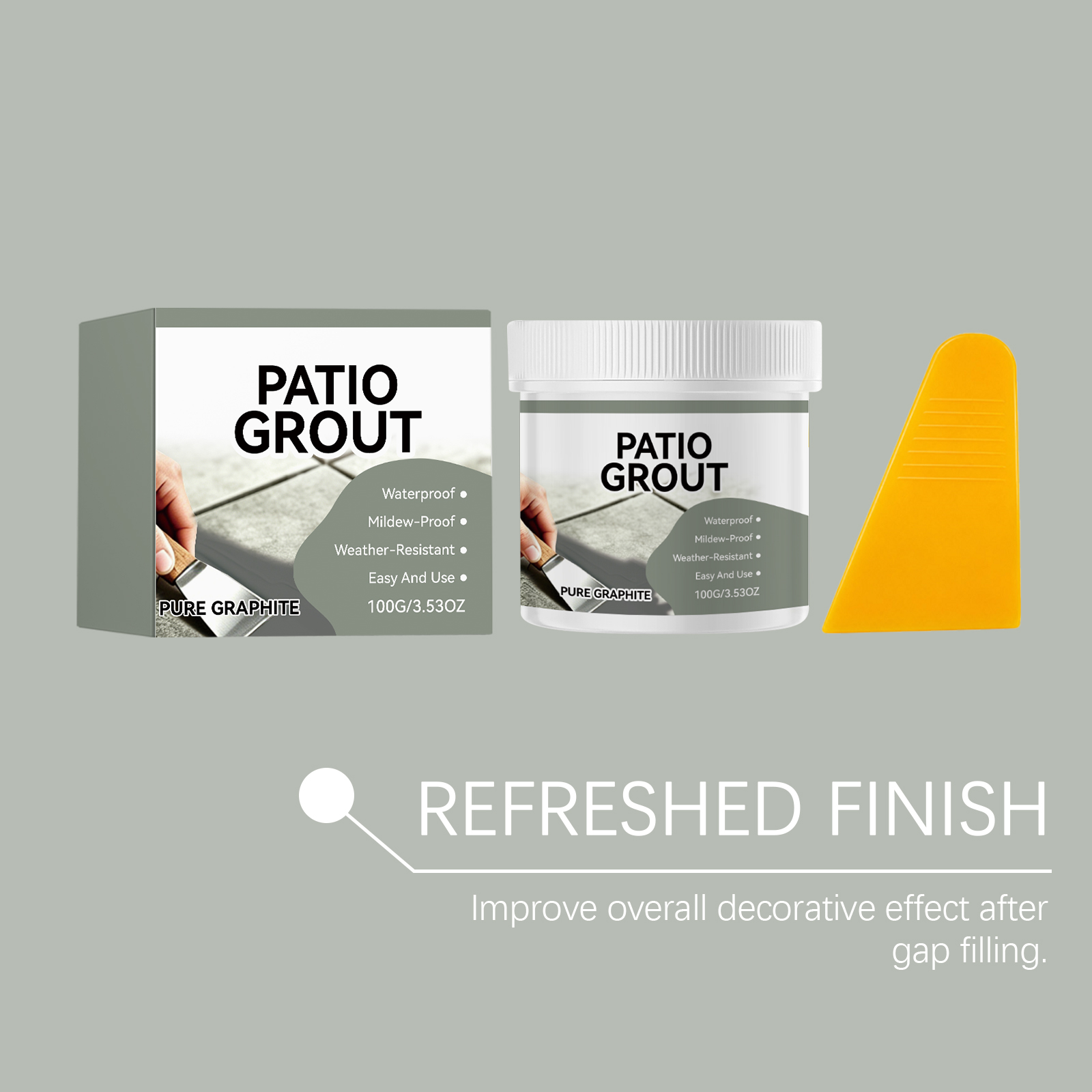 Dark Gray Tile Grout Waterproof Mildewproof Beautiful Repair Bathroom Kitchen Tile Floor Gap Filler