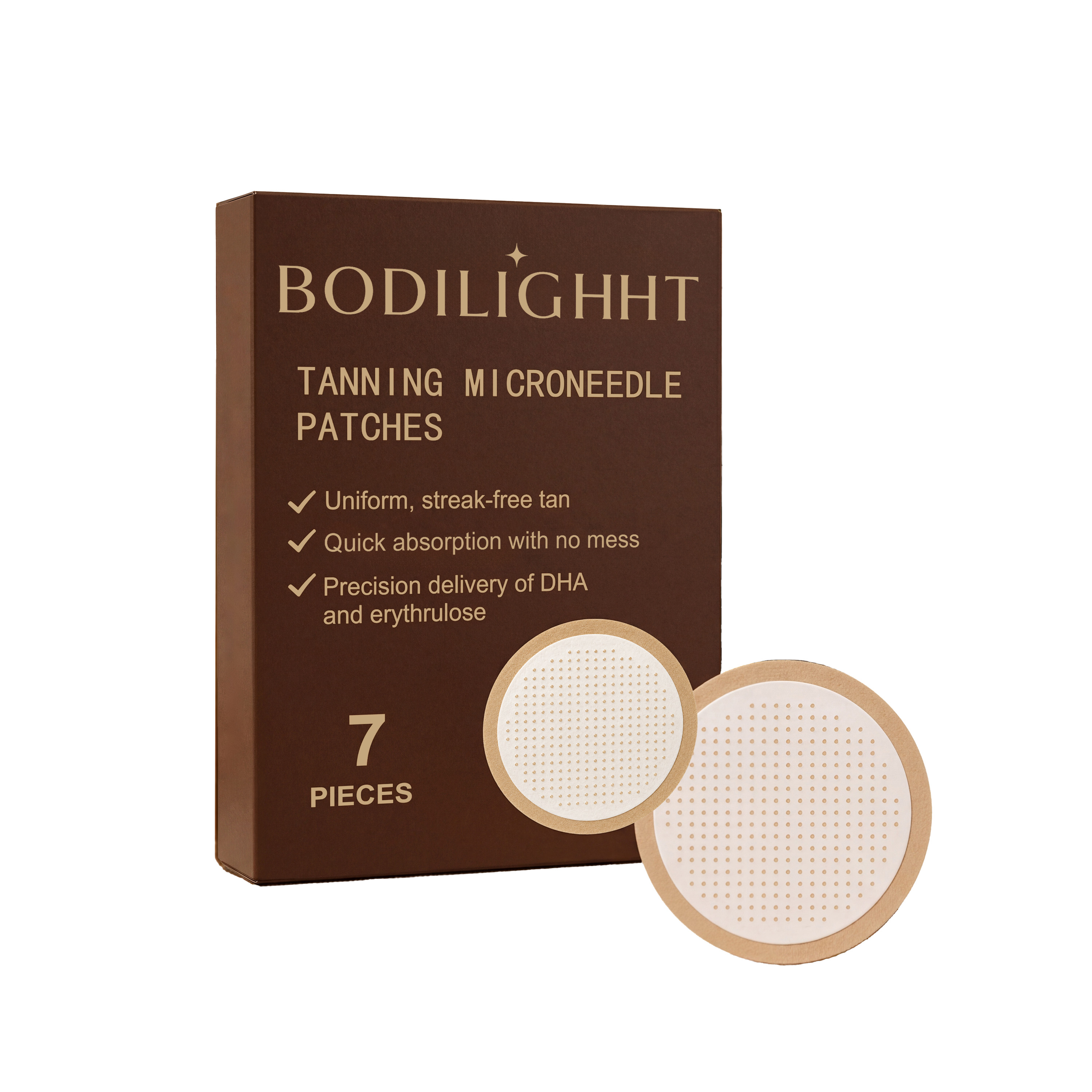 Tanning Care Patches Create Natural Bronze Wheat Skin Tone Easy Lazy For Indoor Outdoor Use