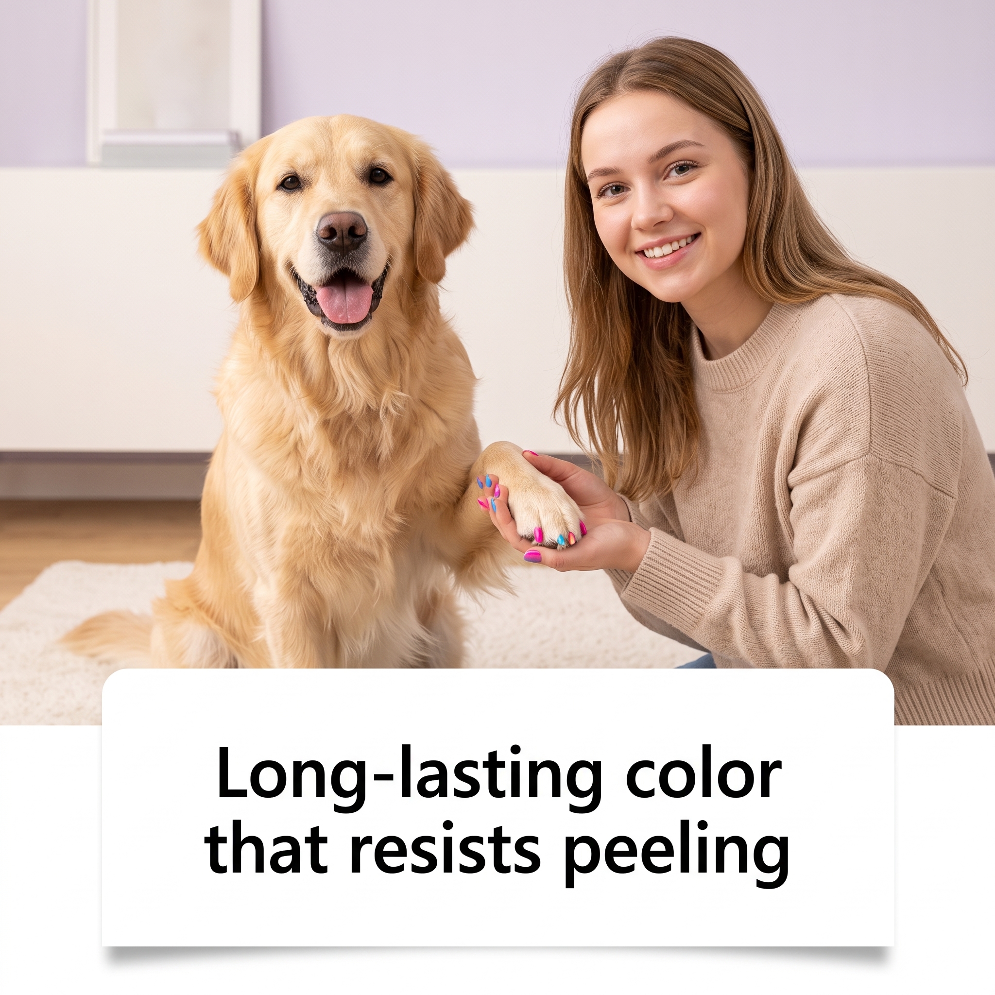 Pet Nail Painting Pen Even Coloring Easy To Clean Multiple Bright Colors For Cats And Dogs