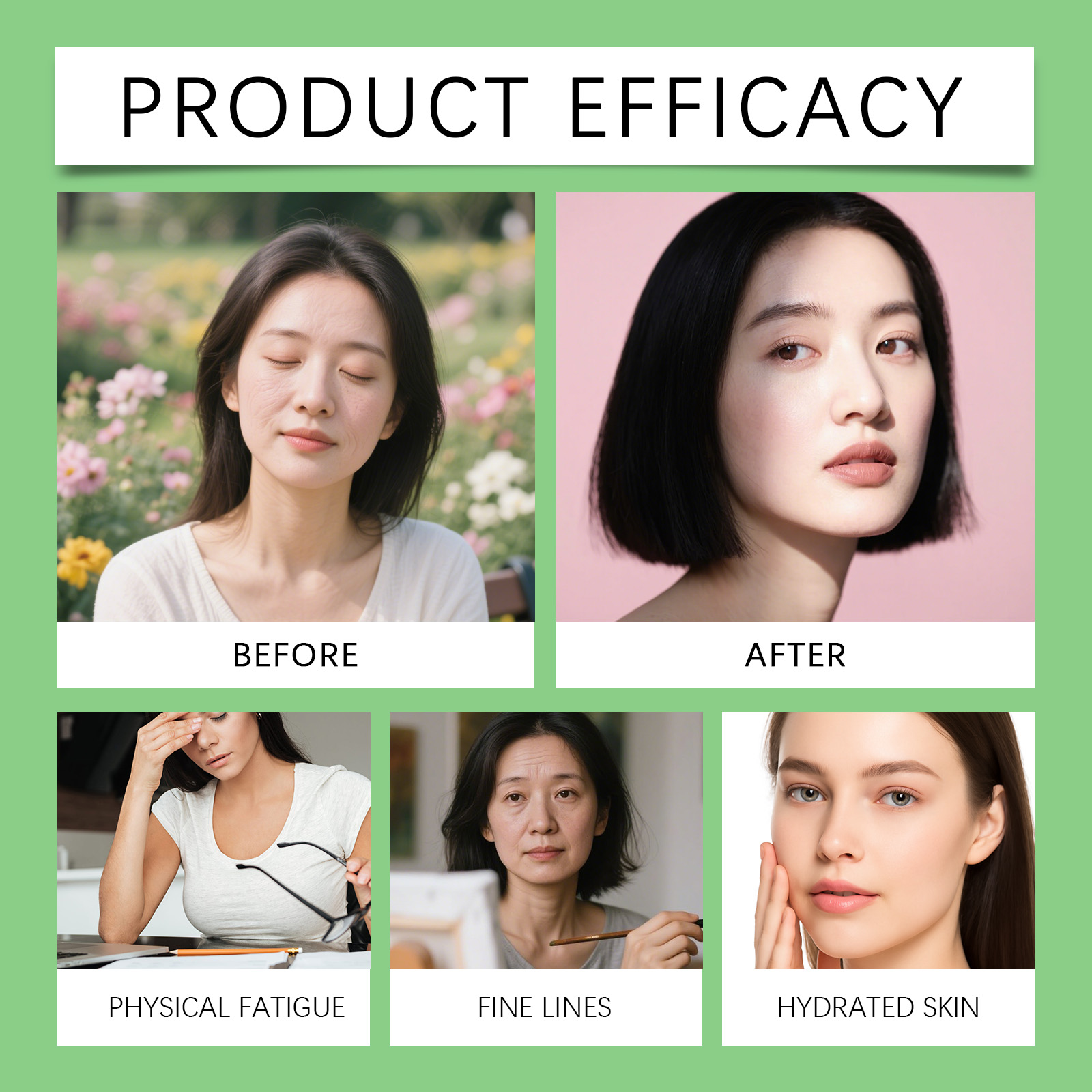 Skin Care Essence Liquid Multi Effect Nourish Body Skin Moisturize Hydrate Elastic Rejuvenate Daily Care