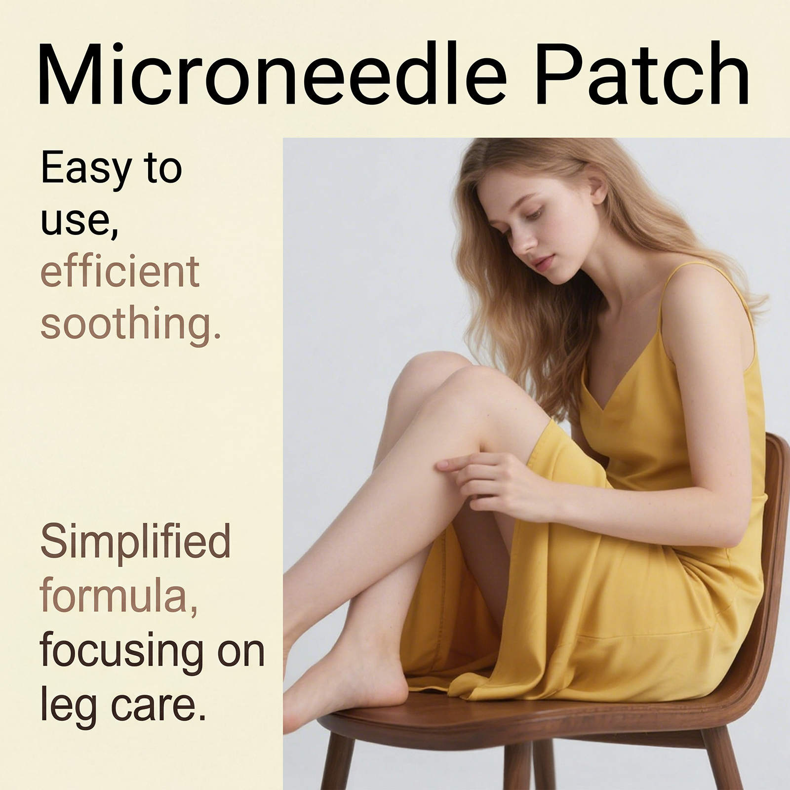 Leg Care Patch Breathable Skin Friendly Gentle Leg Protection Portable External Daily Body Care Sticker