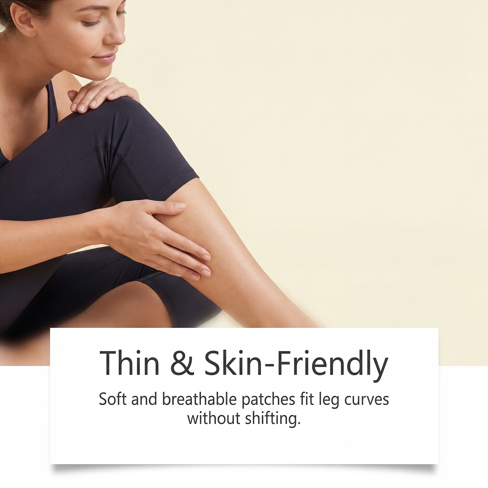 Leg Care Patch Breathable Skin Friendly Gentle Leg Protection Portable External Daily Body Care Sticker