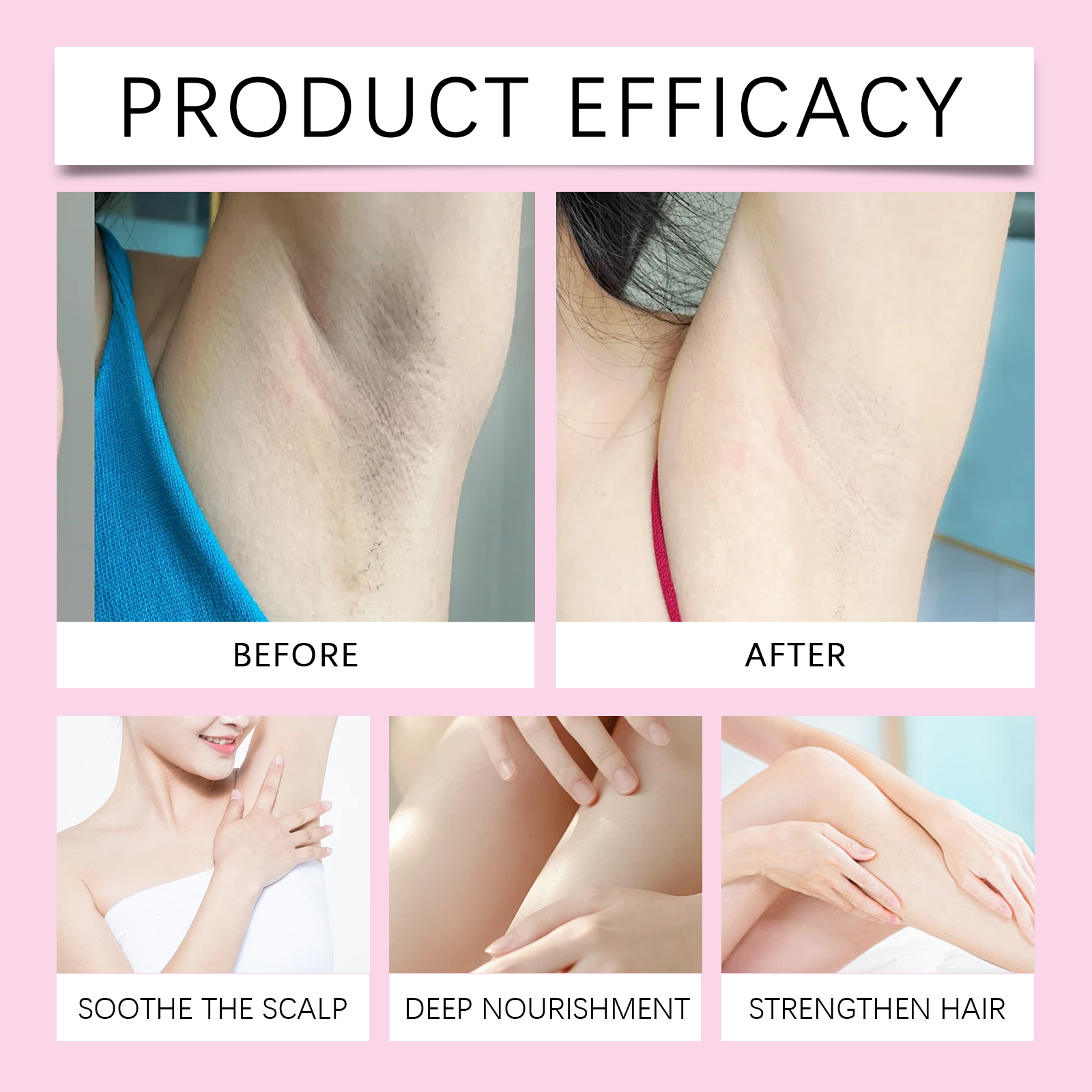 Strawberry Scent Hair After Shave Care Oil Soothe Skin Moisturize Nourish Smooth Daily Care Oil