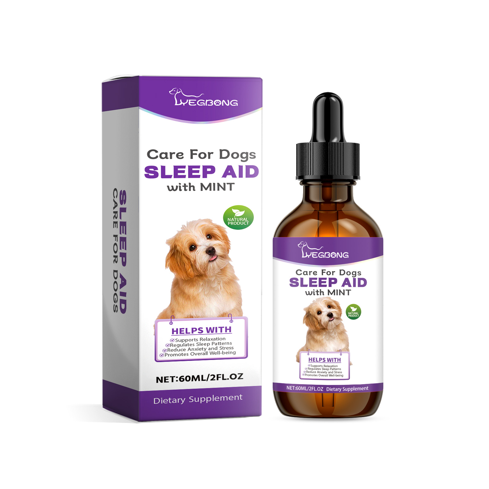 Dog Sleep Drops Care For Dog Night Sleep Pet Sleep Care Drop Supplement