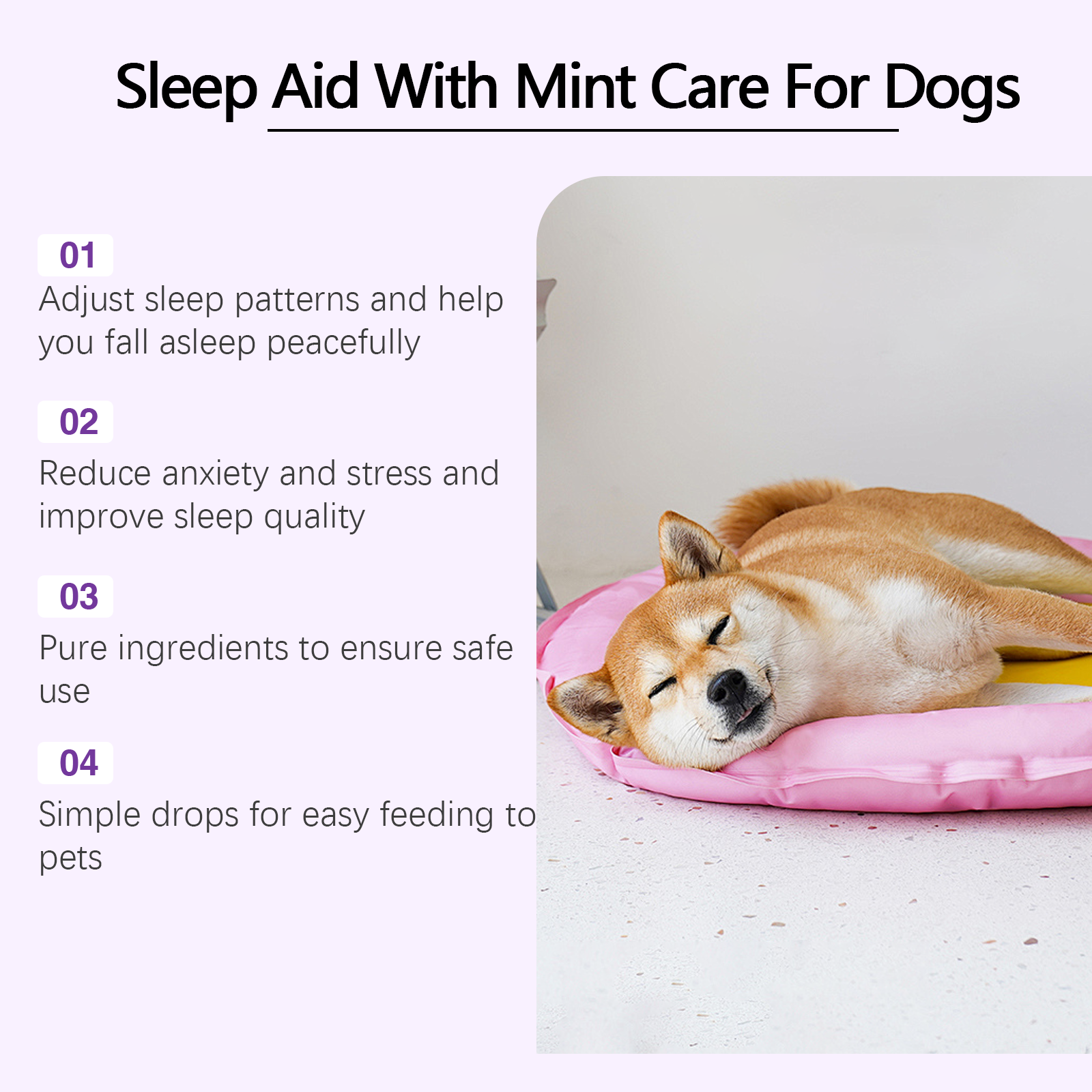 Dog Sleep Drops Care For Dog Night Sleep Pet Sleep Care Drop Supplement