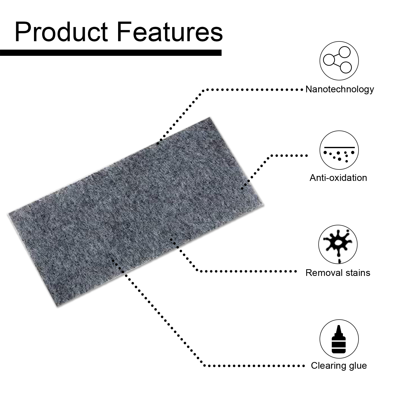 Car Nano Scratch Repair Cloth Auto Paint Polishing Scratch Remover For Body Maintenance And Renovation Care