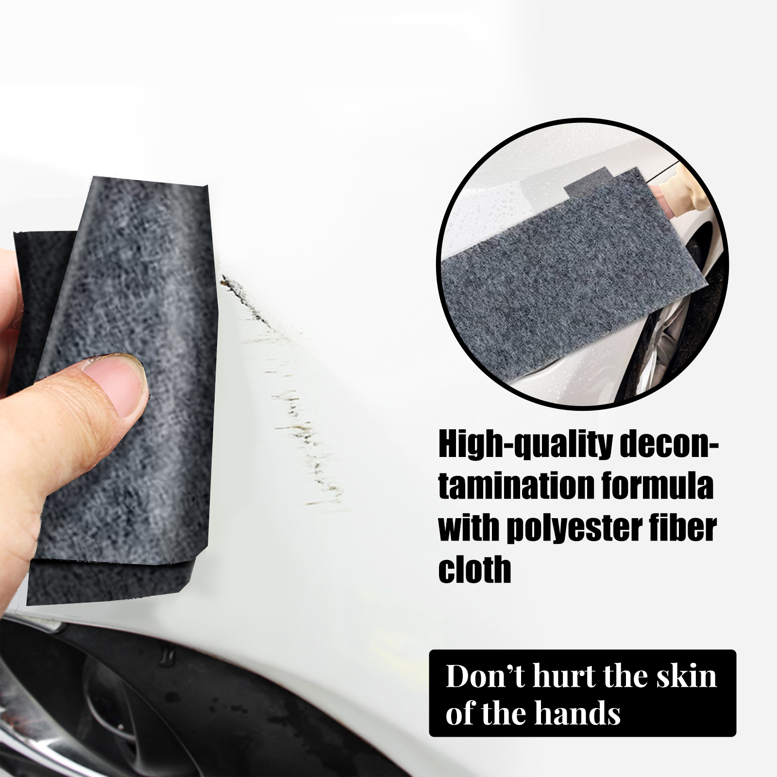 Car Nano Scratch Repair Cloth Auto Paint Polishing Scratch Remover For Body Maintenance And Renovation Care