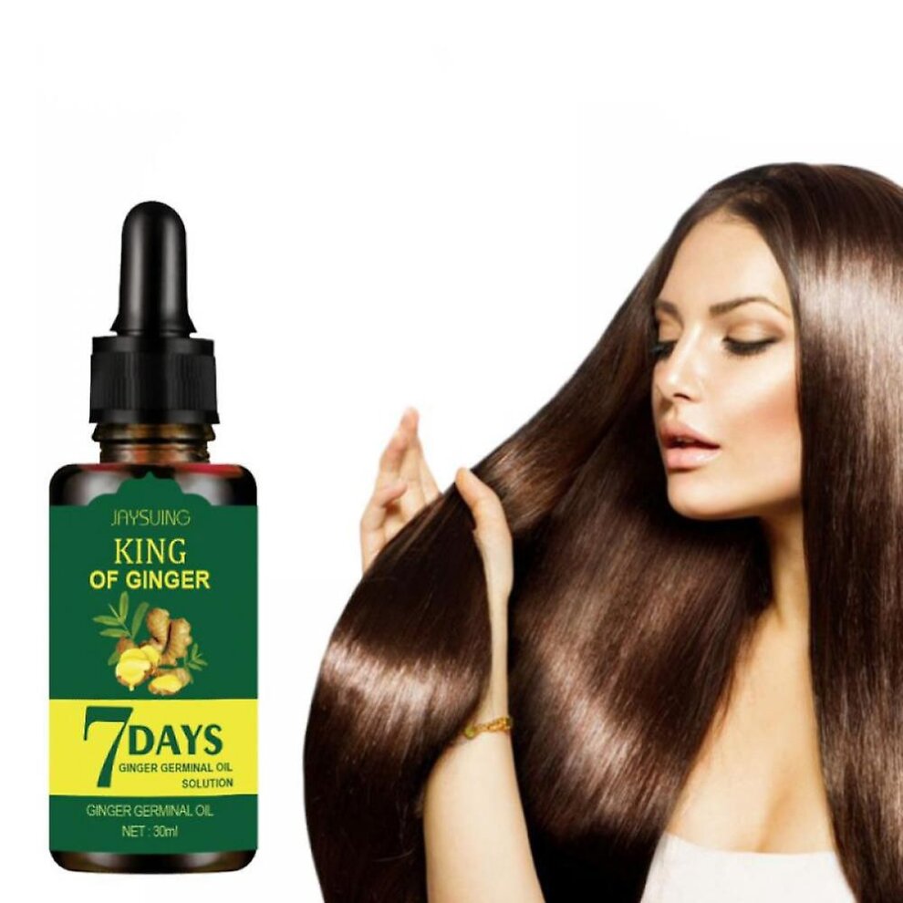 Ginger Germinal Oil Hair Growth Serum Essential Oil Hair Loss Treatment Hair Care 30ml Pack of 3