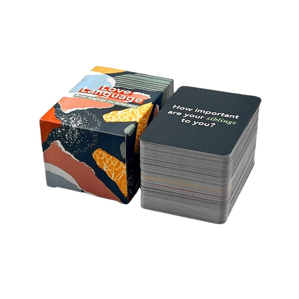 Love Lingual: Card Game - Better Language for Better Love - 150 Conversation Starter Que
