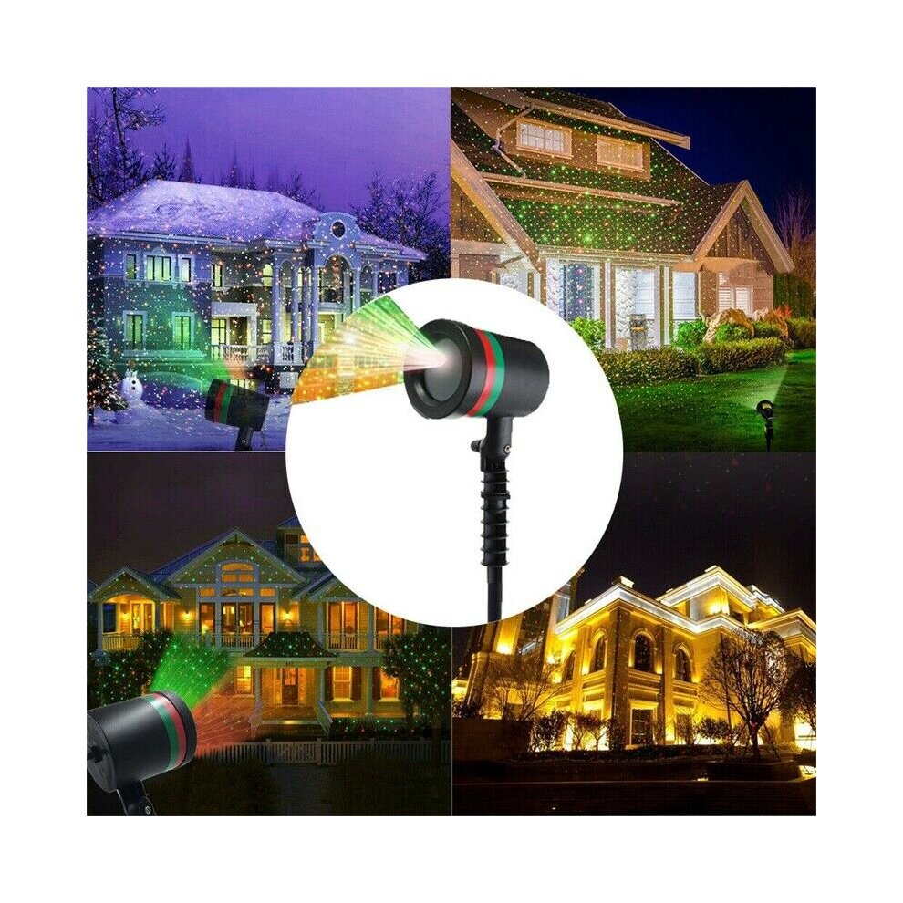 Christmas Projector Lights Laser LED Projection Lamp LED Garden Lawn Light IP65 Waterproof for Outdoor Party Halloween Xmas Birthday New Year