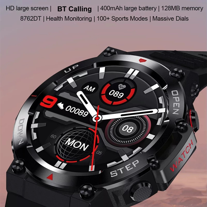 Outdoor Sports Smartwatch  Fitness Bracelet  Smart Watch Men Woman Fitness Bracelet Bluetooth Call