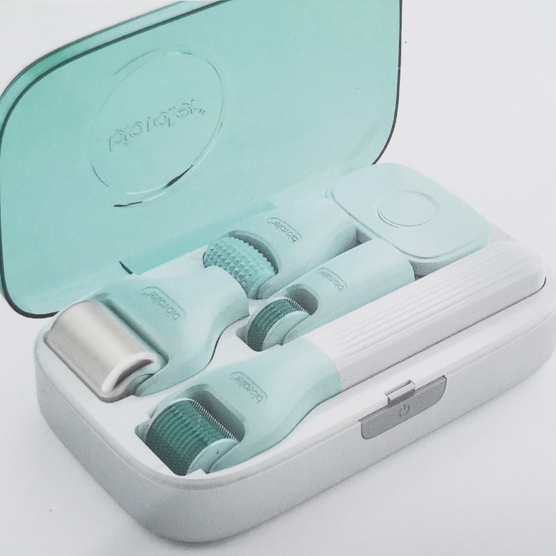 Bio Derma Roller G10 Microneedle Face Beard Roller Microneedling Skincare Machine Beauty Device Tools for Hair Growth