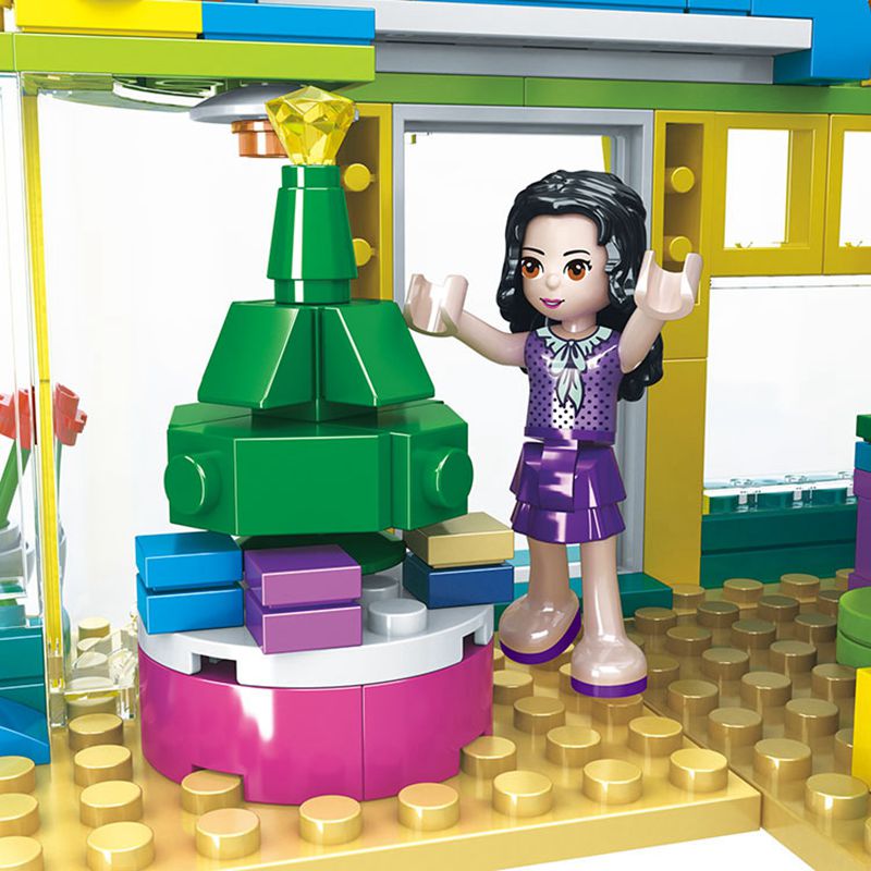 Friends Series Store Building Block Set oys For Kid Xmas Gifts