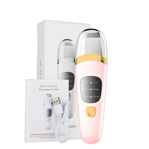 Ultrasonic Blackhead Remover Skin Scrubber Face Deep Nose Cleaner Machine Peeling Shovel Facial Pore Skin Care Tool Acne Exfoliating Beauty Instrument