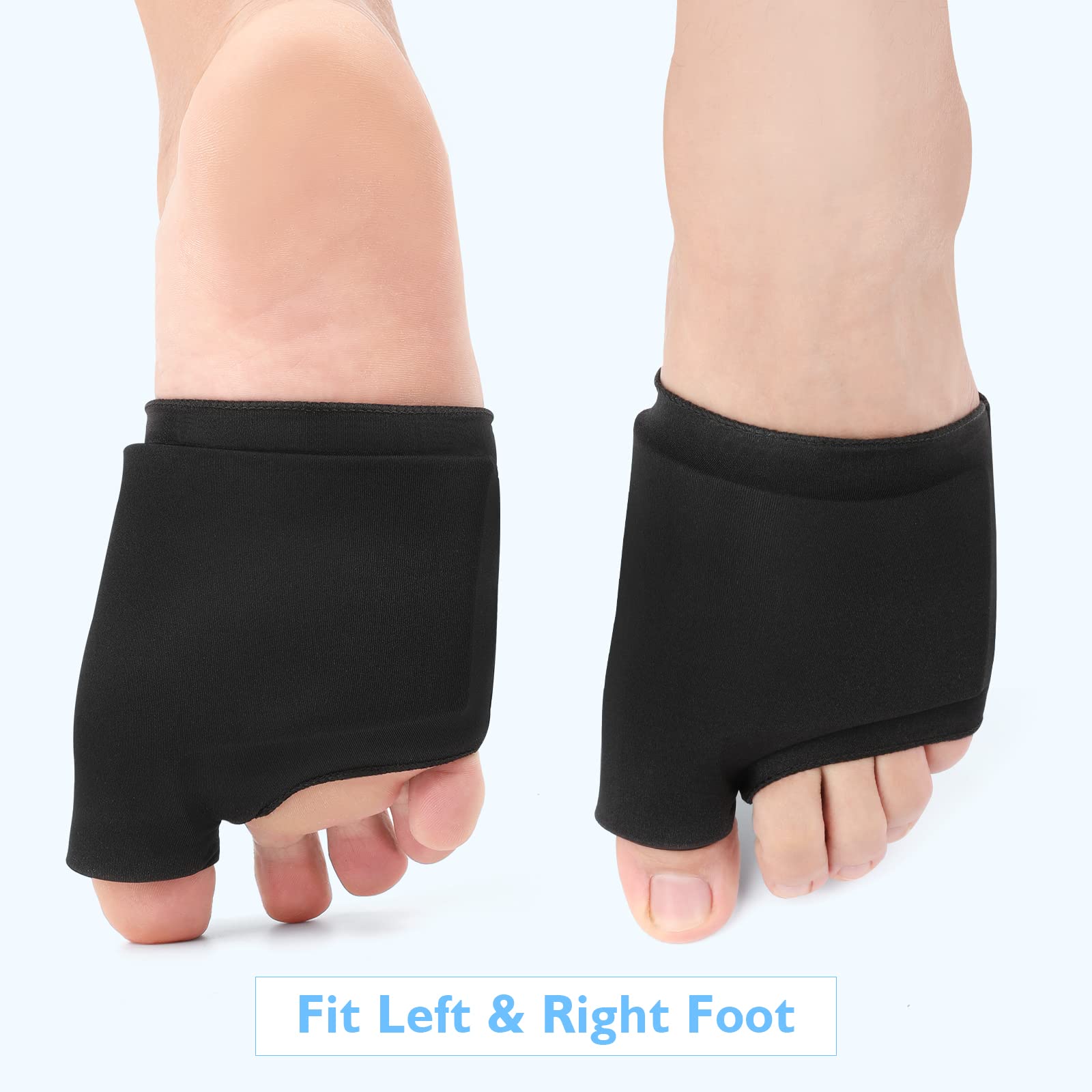 Forefoot Toe Ice Pack Ball of Foot Pain Relief Cold Heat Therapy for Swelling Plantar Fasciitis Blisters Bunions Hallux Valgus Sport Injuries Flat Feet