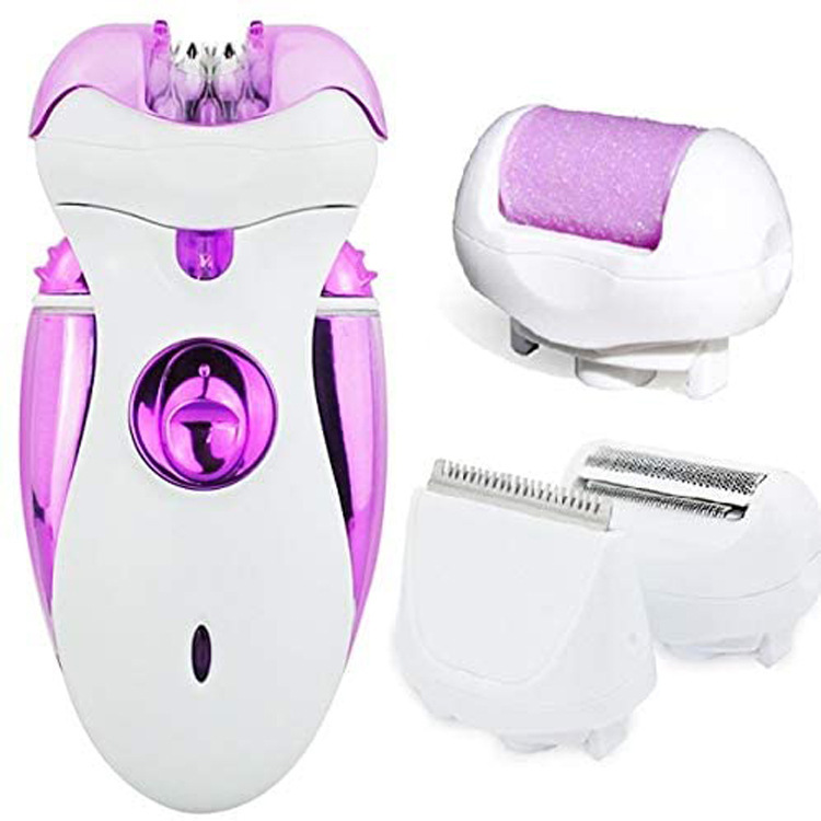4-in-1 Electric Hair Remover for Women Rechargeable Epilator