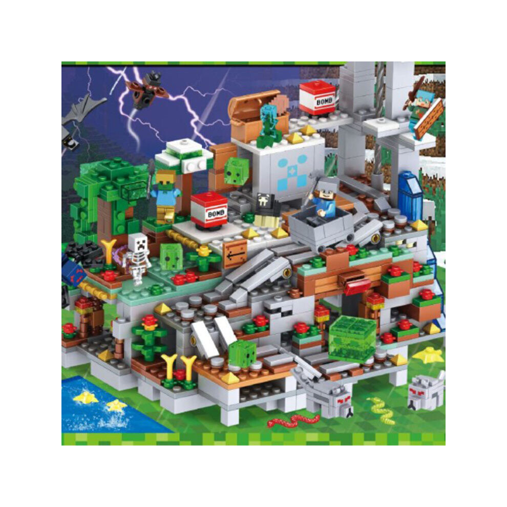 900pcs DIY Minecraft My World Series Figure Bricks Building Blocks fit for LEGO