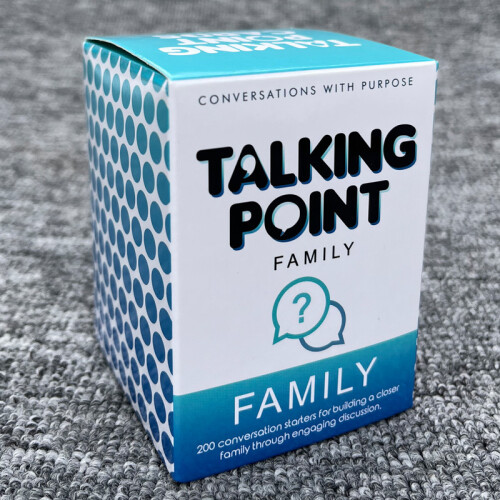 (Family) Family Couple Conversation Starters Great Relationships Fun Questions Card Game