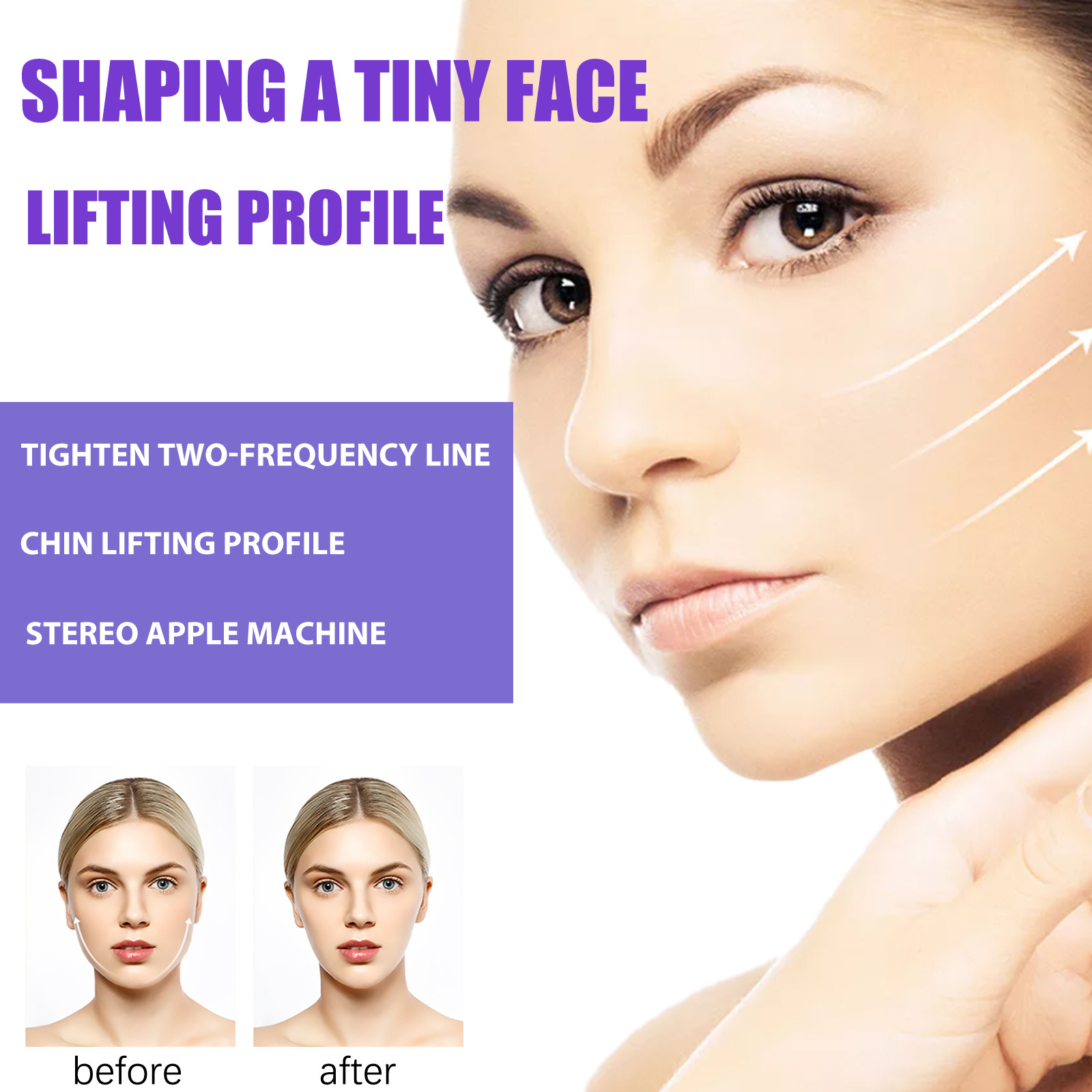 Firming Micro Face Cream V Face Cream Instant Face Lift Cream Facial Lifting Firming Slimming Removal Masseter Muscle Double Chin Face Fat Burning