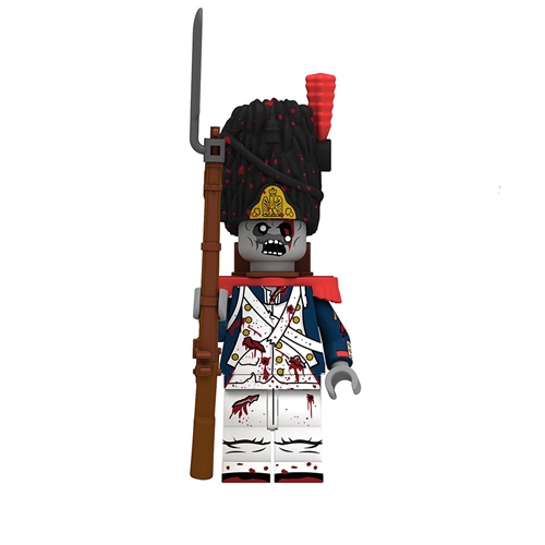 MOC Old Guard Zombie Crusaders Murderer Building Blocks Model Bricks mini Action toy Figures Toy gift for children