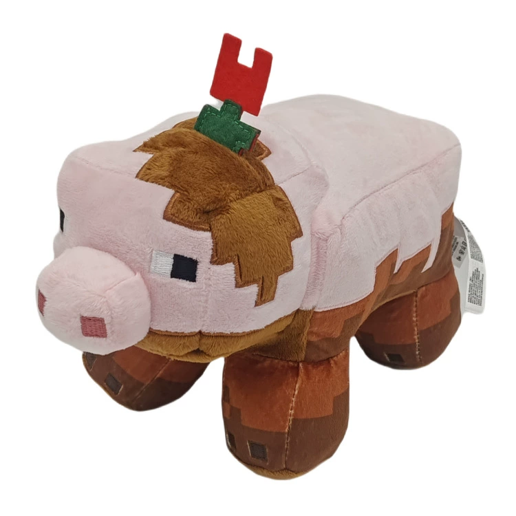 Minecraft Dirt Pig Character Doll Animal Soft Plush Toy Pixel My World Doll Children Gifts