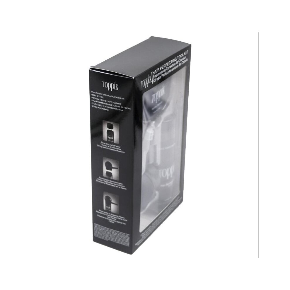 (DARK BROWN) TOPPIK Hair Building Fibers, 27.5g / 0.97 oz Box set