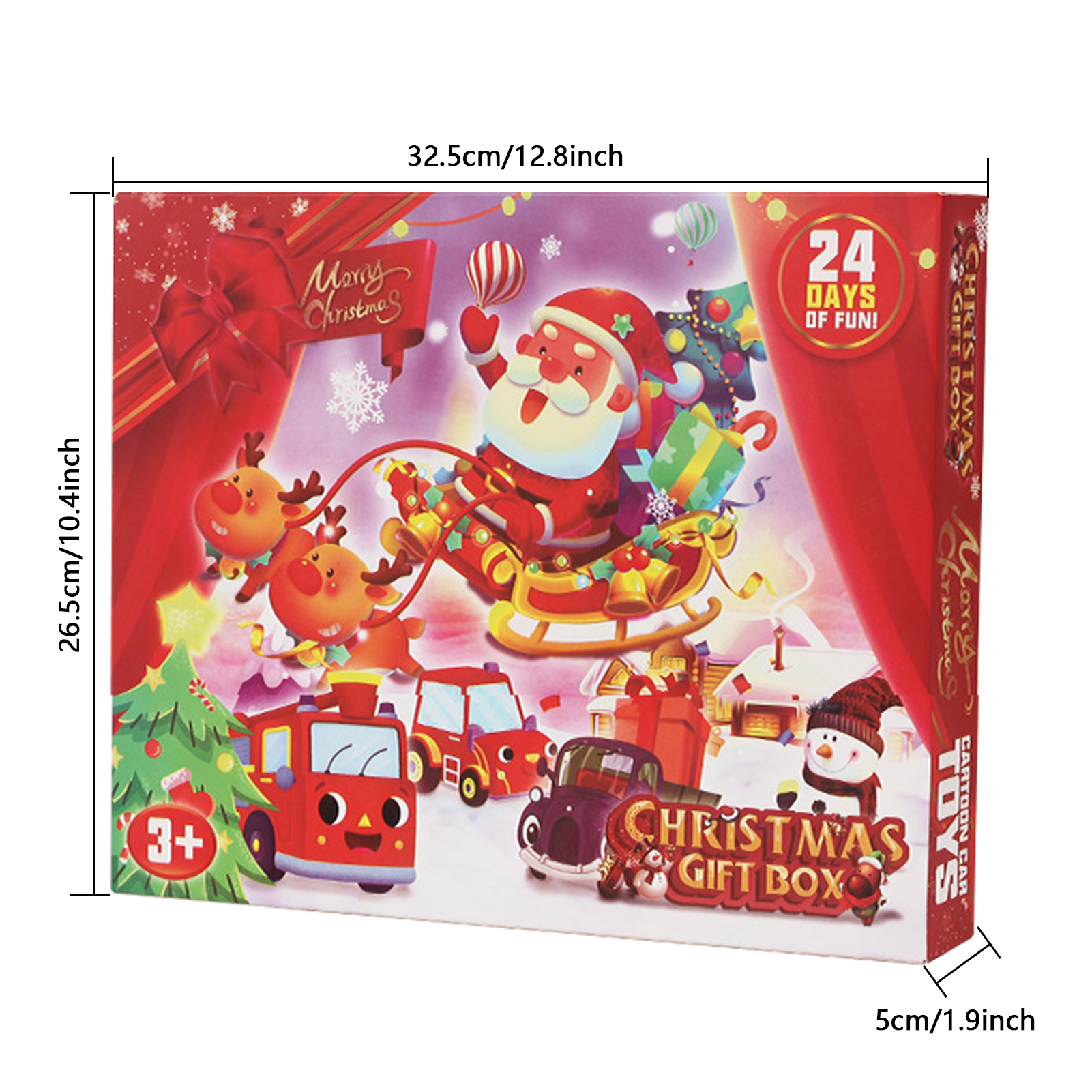 Advent Calendar 2022 Pull Back Car Toys Set with Game Map 24 PCS Construction Cars for Christmas Stocking Stuffers Surprise Christmas Gifts Kids Boys Girls Toys Blind Box Countdown Calendar