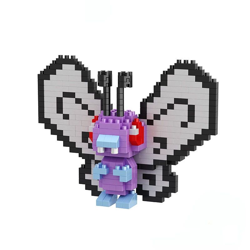Pokemon Butterfree DIY Action Doll Building Blocks 350PCS