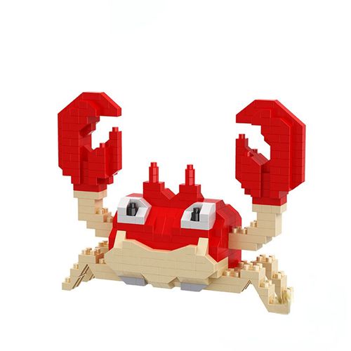 Krabby Pokemon Chimchar Miniature Fighting Blocks 380PCS