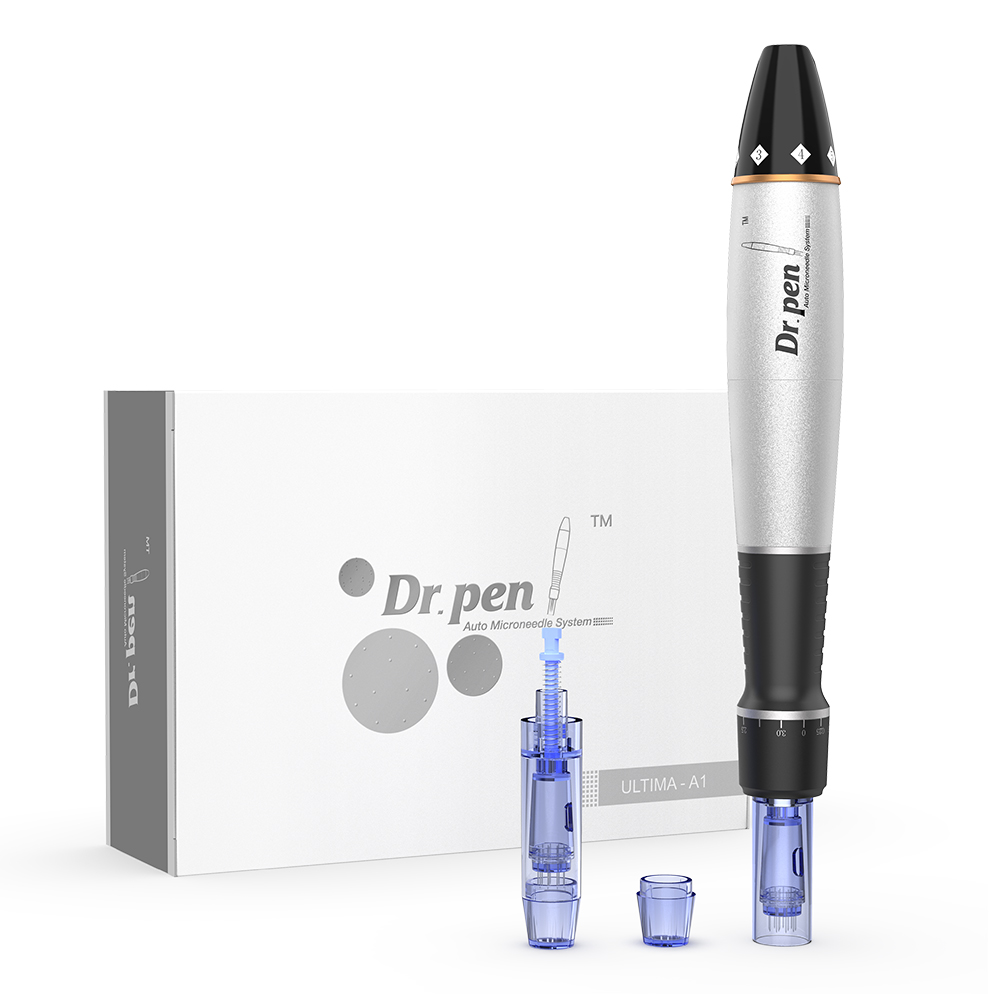 Dr Pen A1 Professional Microblading Micro Needles Derma Pen Portable Ultima Electric A1 Pen Micro Needling Pen Mesotherapy Beauty Roller Machine Skin Care for Face Skin Care With 20 Pcs Cartridges Best Gifts for Women
