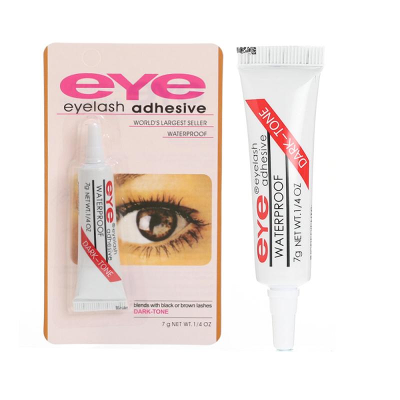 (White and Black) False Eyelash Glue Lash Extensions Glues Makeup Adhesive Beauty Cosmetics Tools Strong Hold Non-irritating Long Lasting