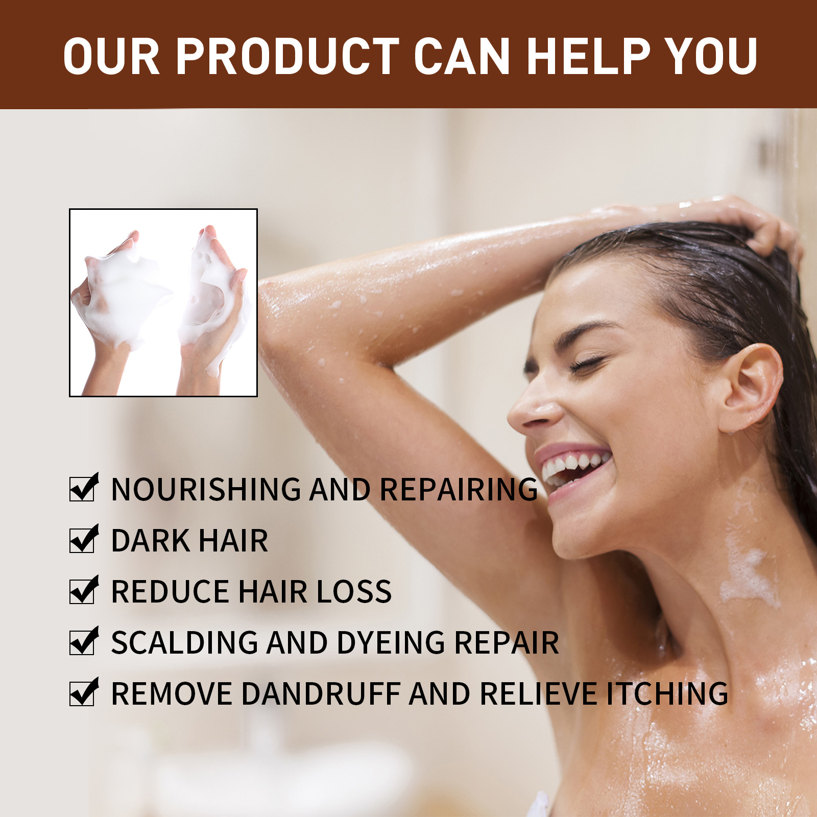 Hair Darkening Shampoo Bar Natural Darkening Shampoo Essence Hair Soap Conditioner Organic Hair Volumizing Moisturizing Cleansing