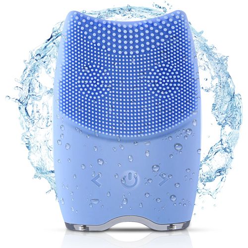 Electric Face Massager Silica Gel Facial Cleansing Brushes Anti aging Face Brush Rechargeable Skin Cleanser Makeup Tool Polish Exfoliator Scrubber